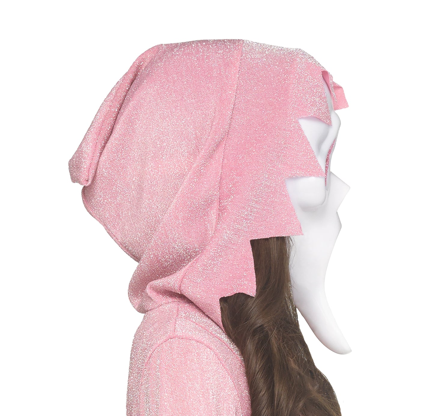 Disfraz de Ghostface Rosa para Niña – Talla S (6/6X)