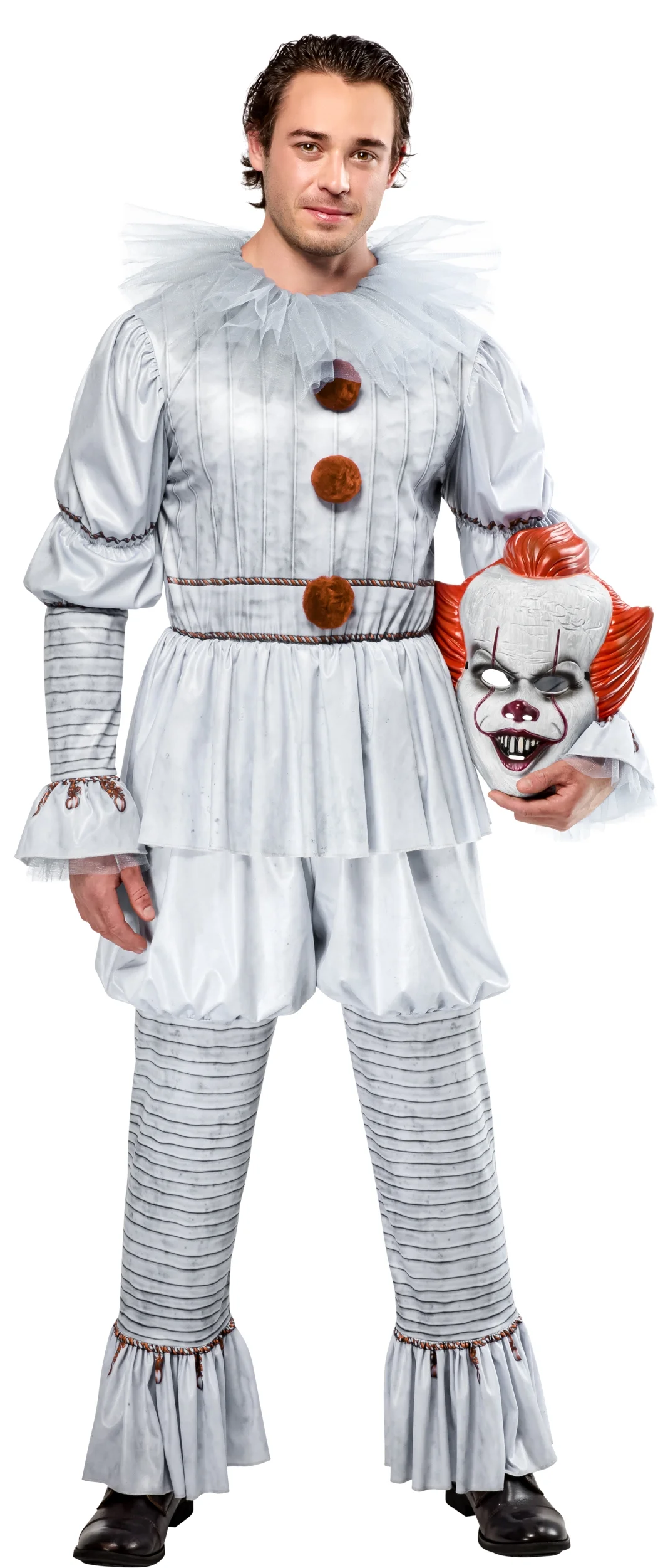 Disfraz de Pennywise el Payaso Asesino para Adultos