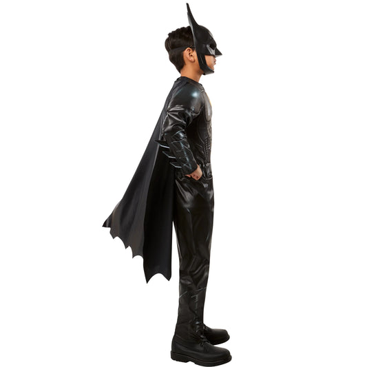 Disfraz Batman Clásico (The Flash 2023) – Pecho Musculoso para Niño