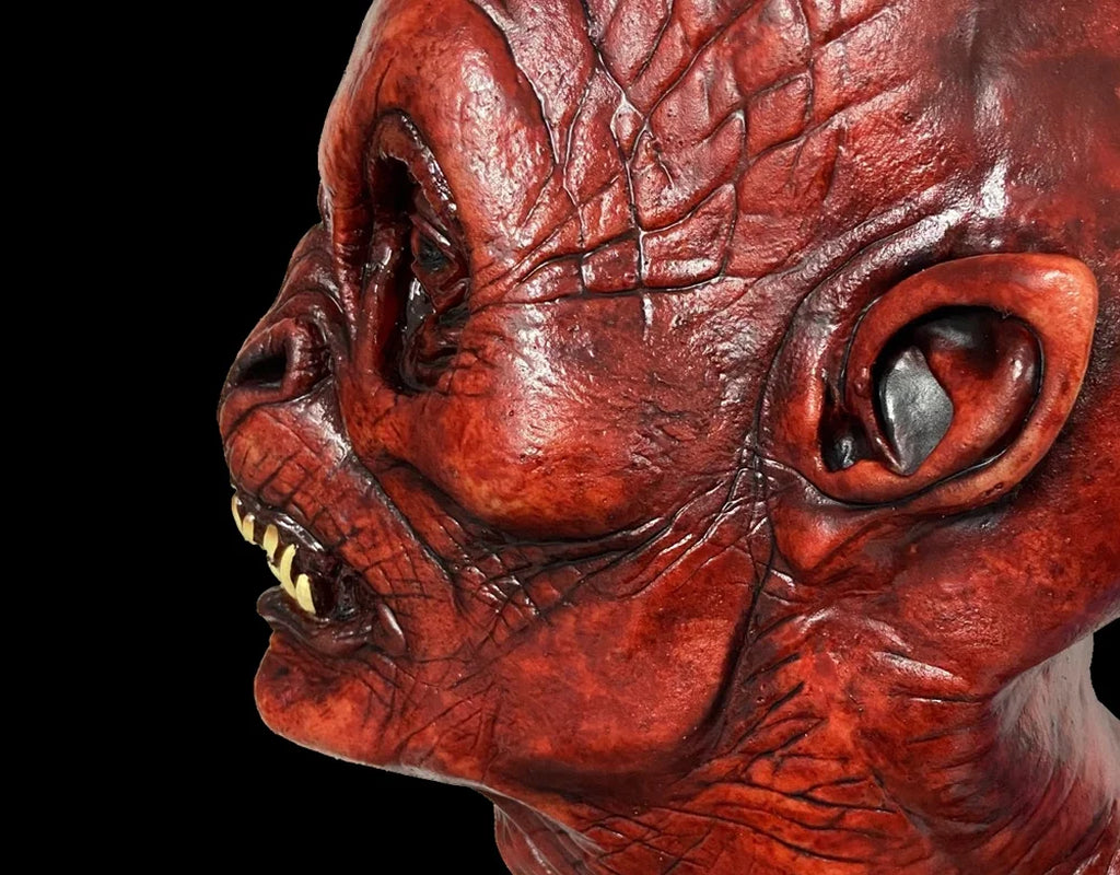 Máscara Demonio Rojo – Látex Premium de Terror para Halloween