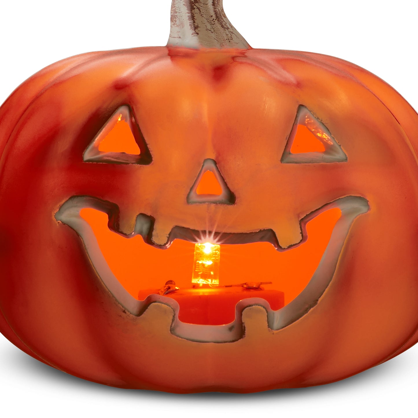 Calabaza de Halloween con Luz LED – Decoración Jack-O’-Lantern Iluminada
