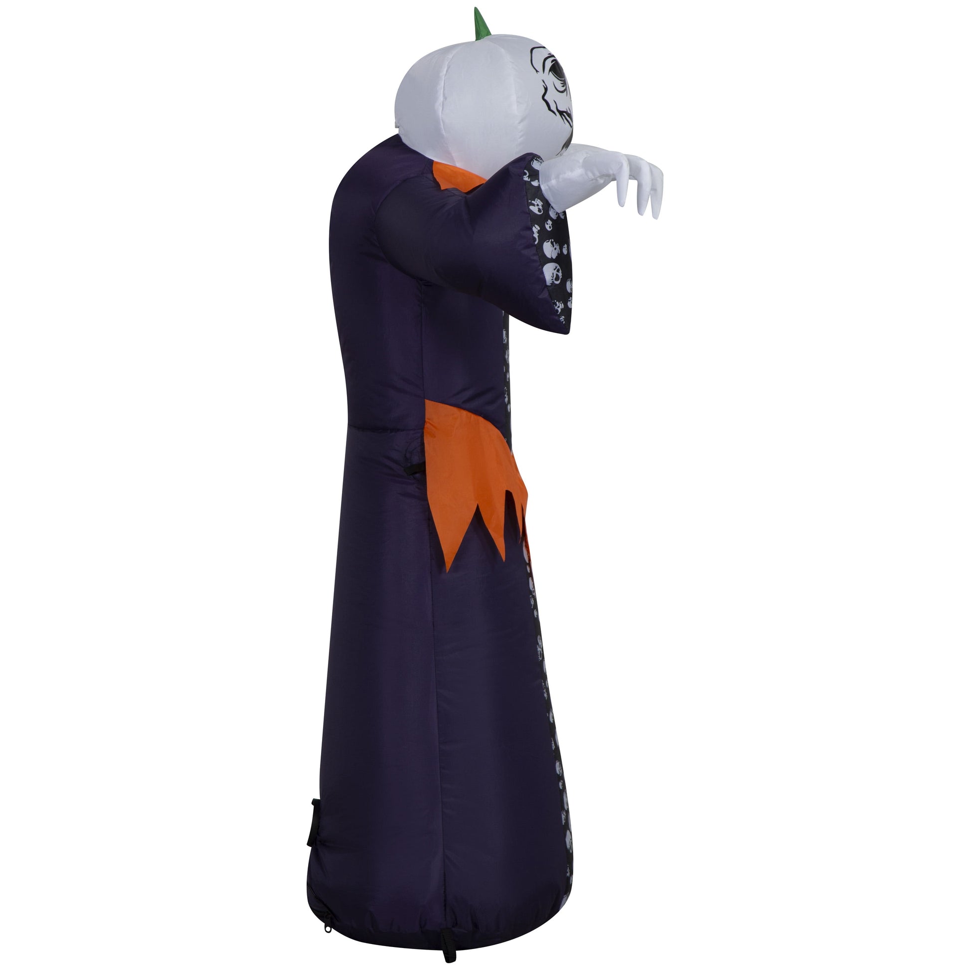 Inflable Halloween Segador con Calabaza 1.2 m – Decoración Exterior Iluminada