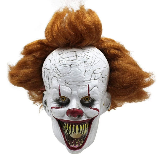 Máscara Realista de Pennywise – Látex Premium para Adultos, Inspirada en IT