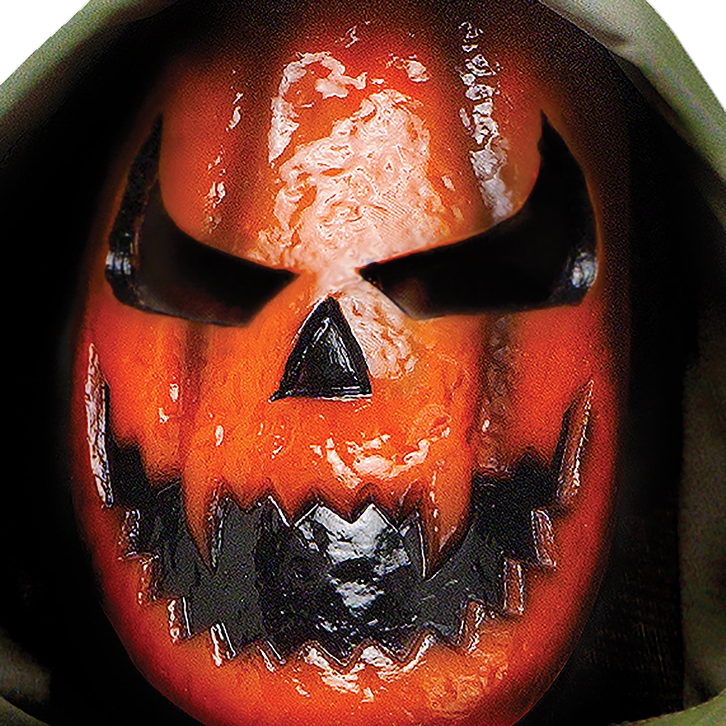 Disfraz Infantil Calabaza Sangrante – Traje Completo de Terror para Halloween con Máscara y Capa