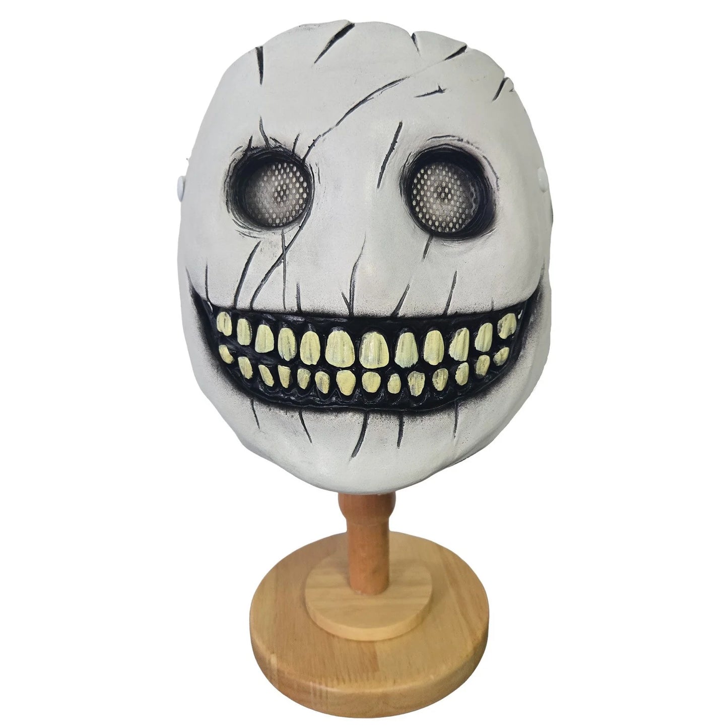 Máscara de Exorcista Realista 7.9" – Terror Psicológico para Halloween