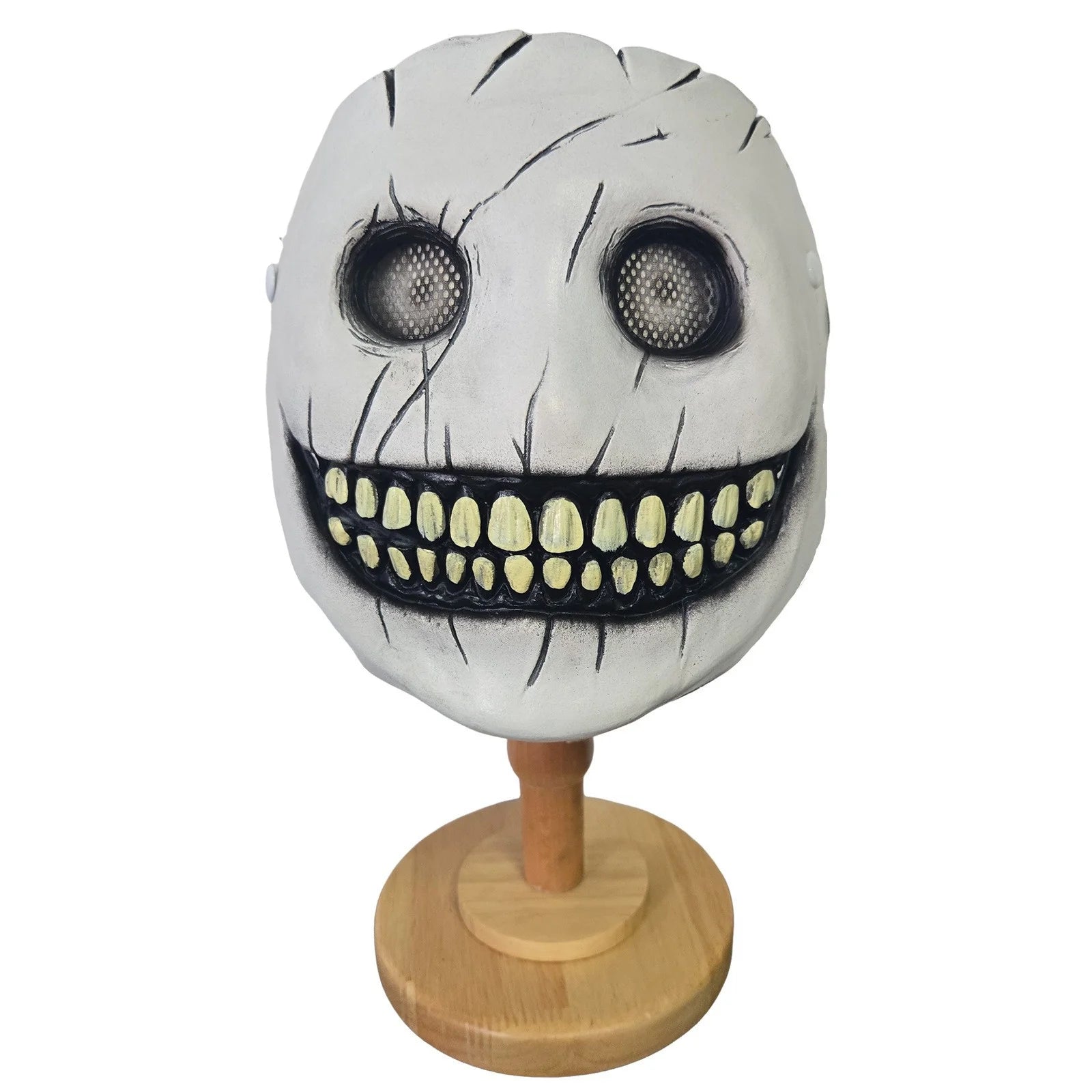 Máscara de Exorcista Realista 7.9" – Terror Psicológico para Halloween