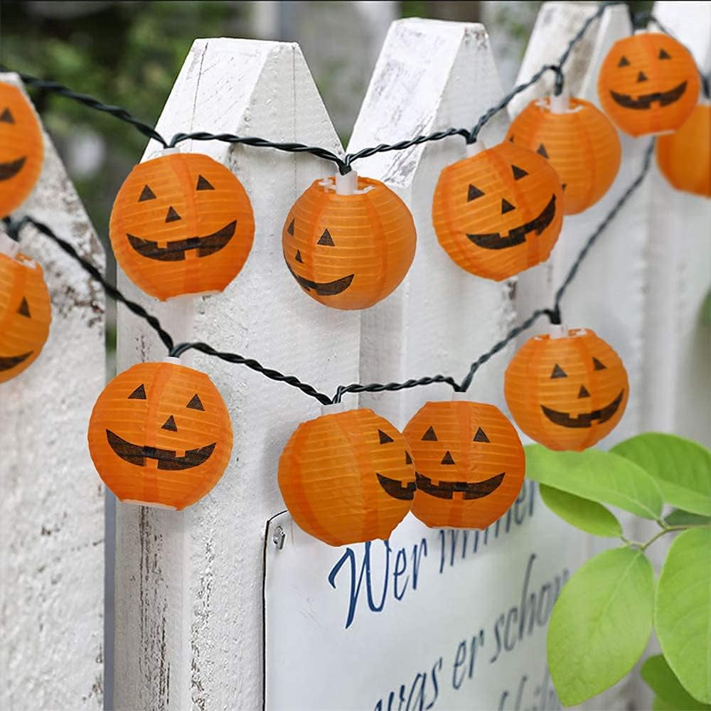 Set de 3 Cubos de Dulces de Halloween con Luz LED – Calabazas Luminosas para Niños