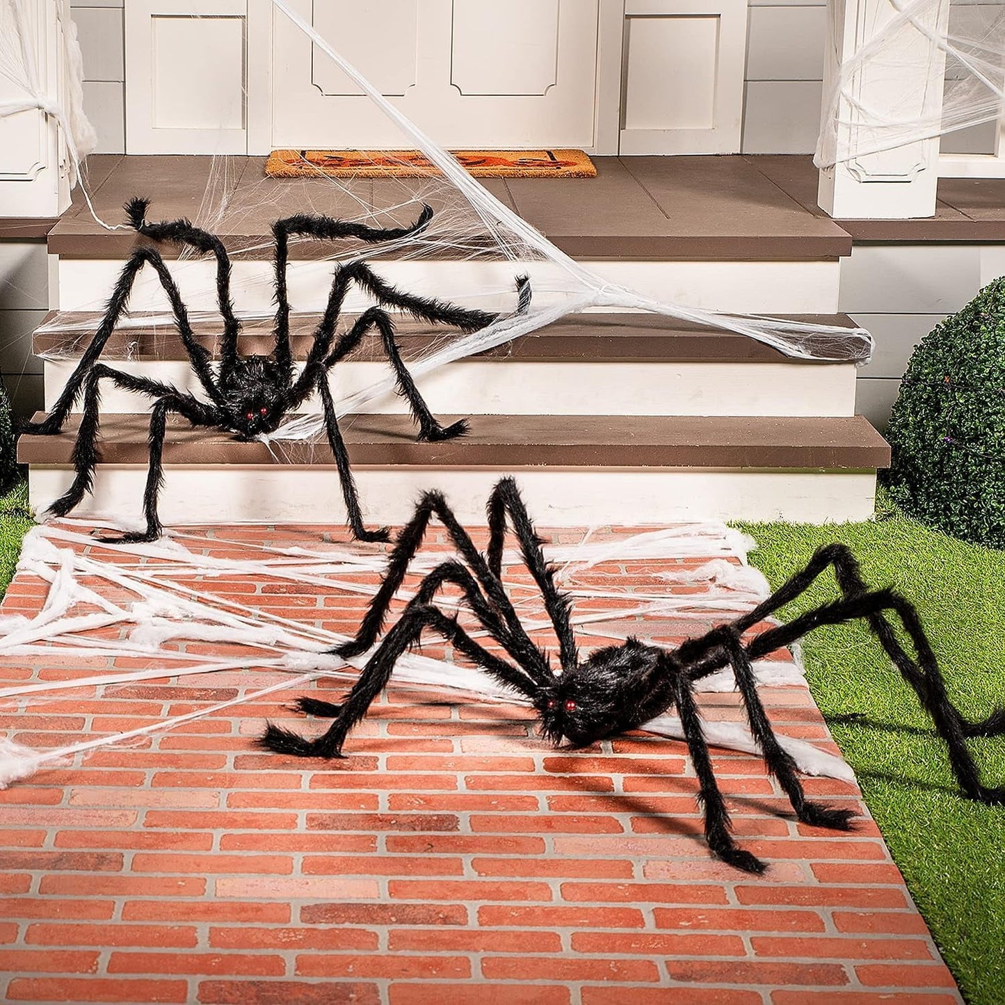 Araña Gigante de Halloween 79” – Decoración de Terror para Exteriores