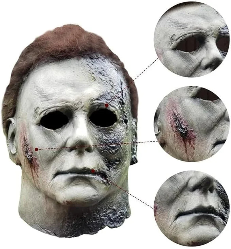 Máscara Michael Myers Halloween 1978 – Terror Clásico de Látex Realista