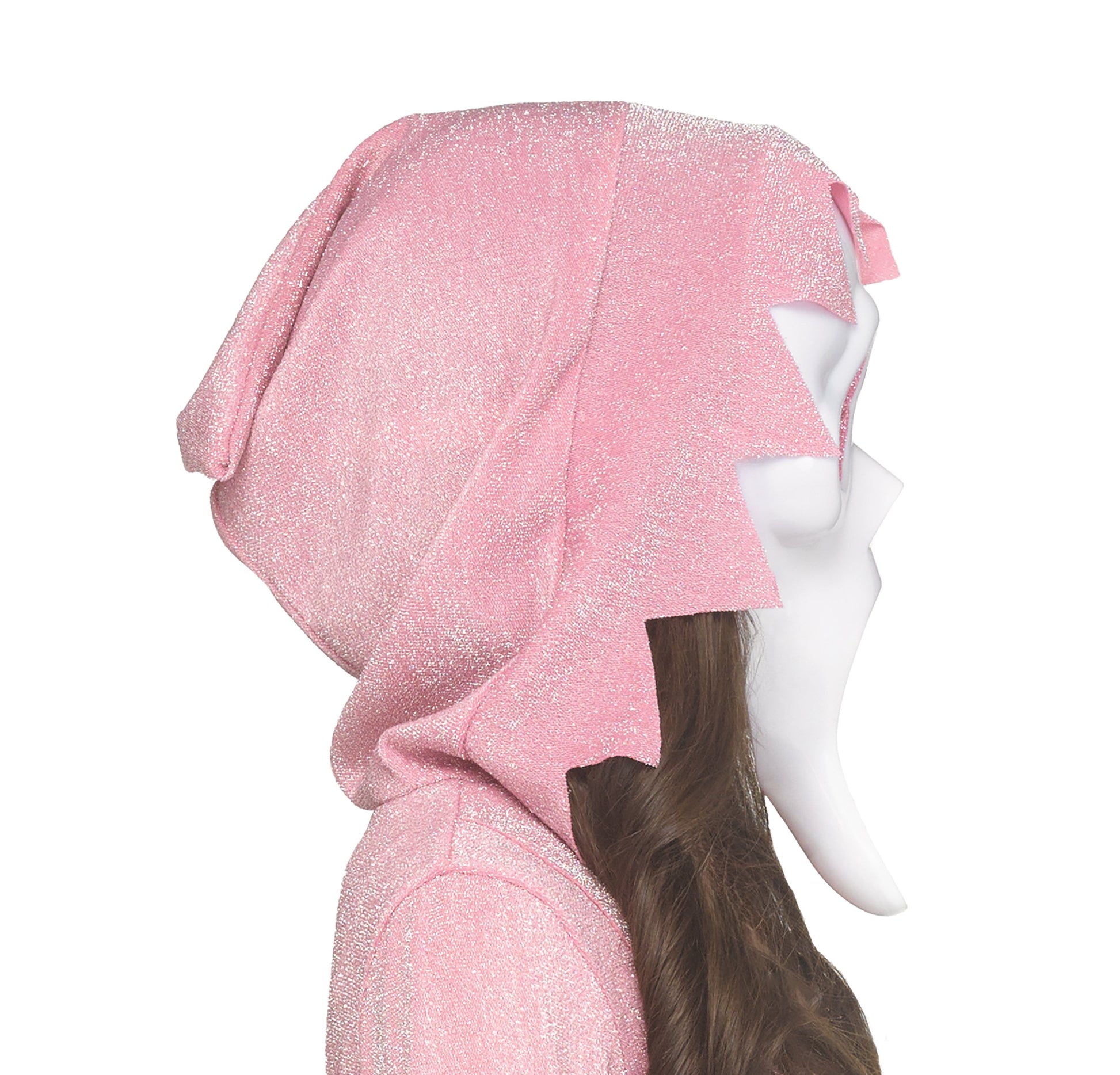 Disfraz de Ghostface Rosa para Niña – Talla S (6/6X)