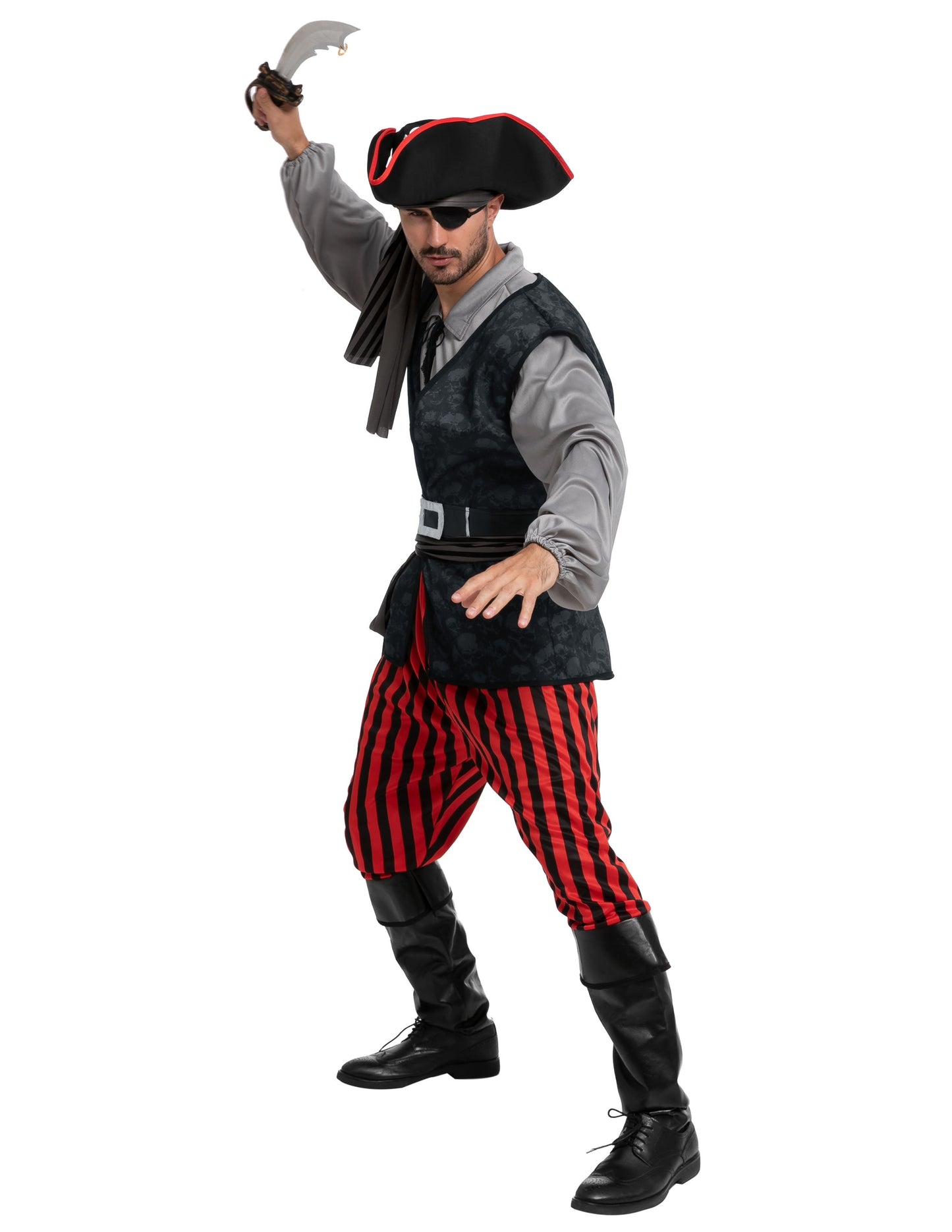 Disfraz de Pirata Capitán del Mar para Hombres – Conquista los Siete Mares este Halloween