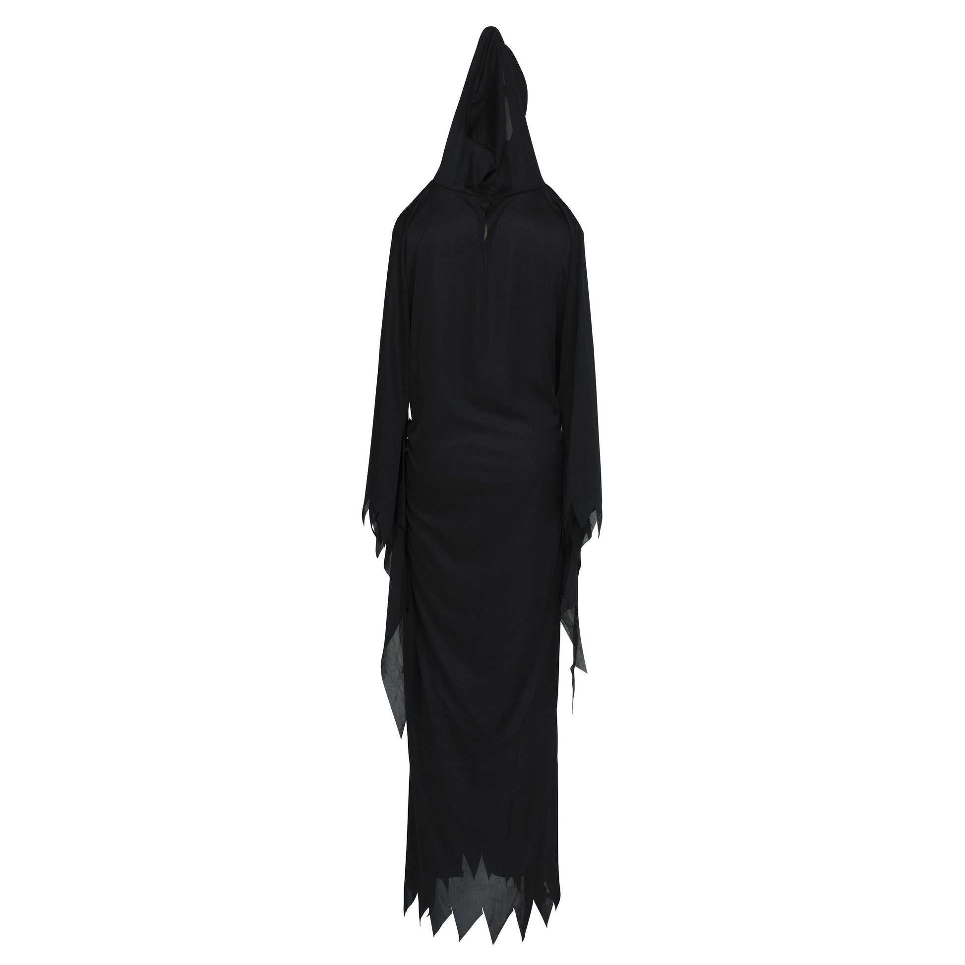 Disfraz de Fantasma Encapuchado para Niño – Traje de Espectro Oscuro con Capa y Capucha