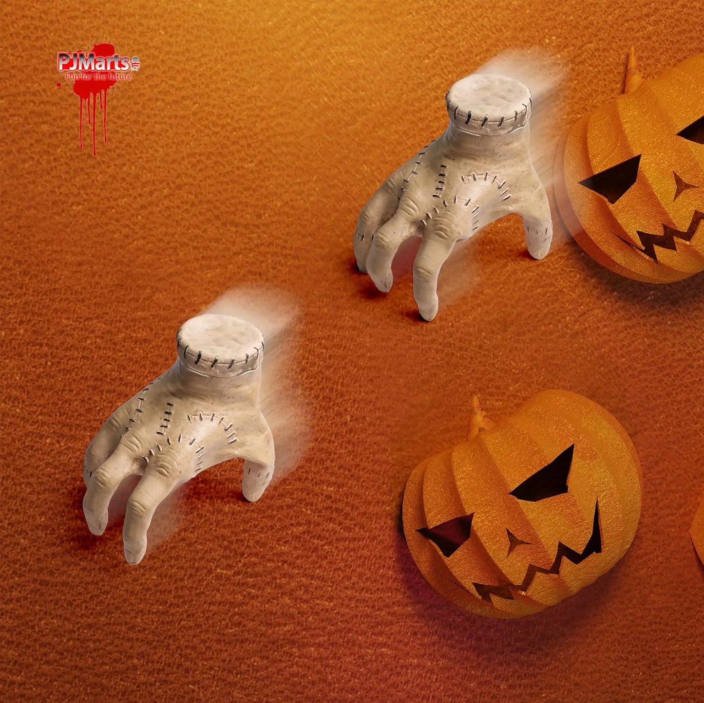 Mano Animatrónica con Sensor de Sonido – Decoración de Halloween con Movimiento y Luz