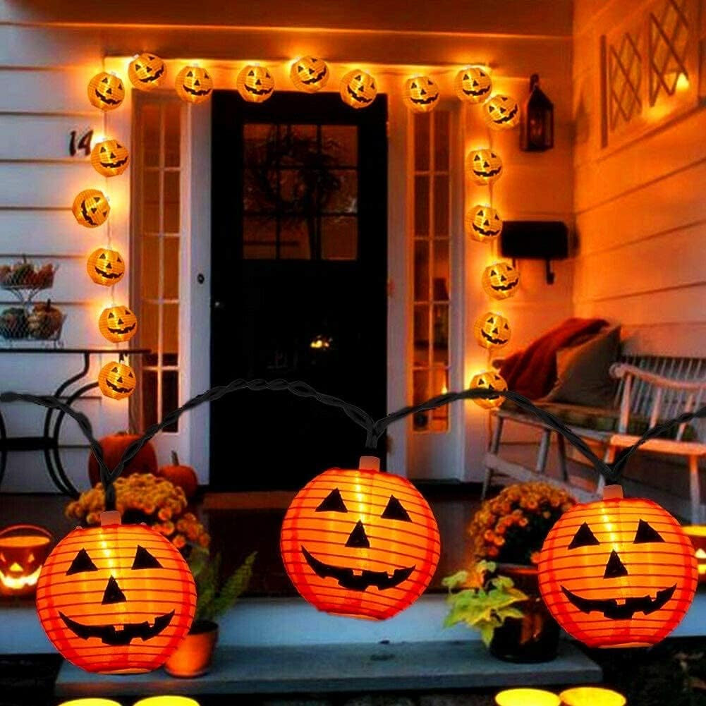 Set de 3 Cubos de Dulces de Halloween con Luz LED – Calabazas Luminosas para Niños