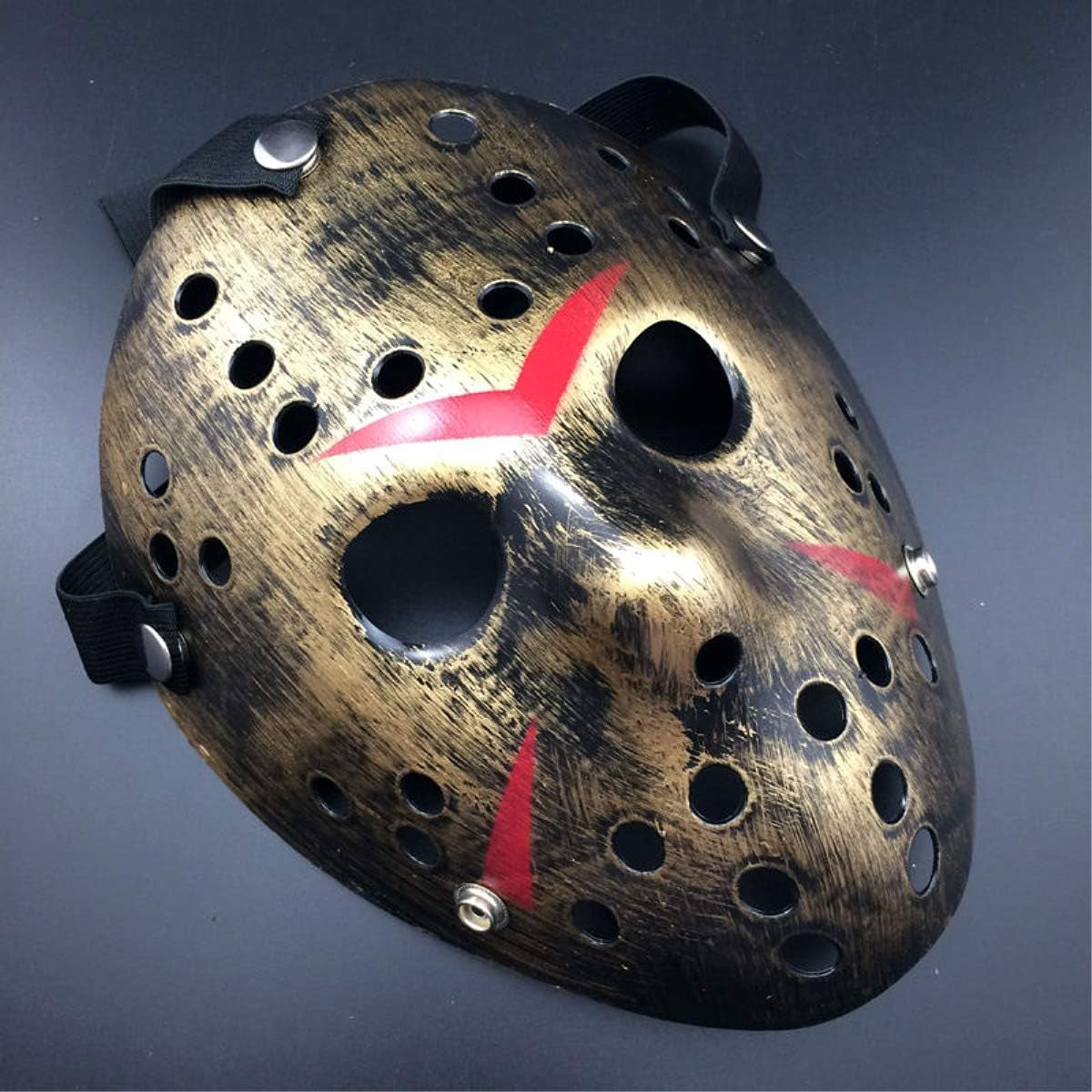 Máscara de Terror Halloween – Estilo Jason Voorhees | Máscara de Disfraz para Fiestas y Cosplay