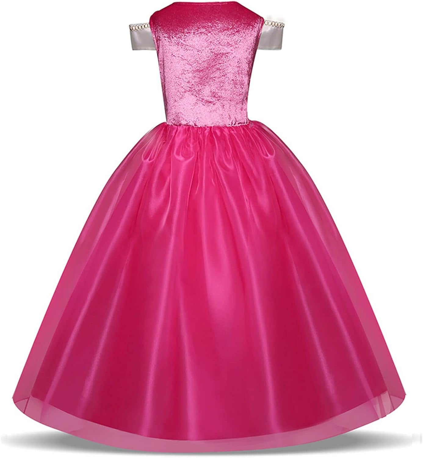 Disfraz Infantil de Princesa Rosa – Vestido Elegante con Accesorios para Niñas | Ideal para Halloween o Fiestas Temáticas