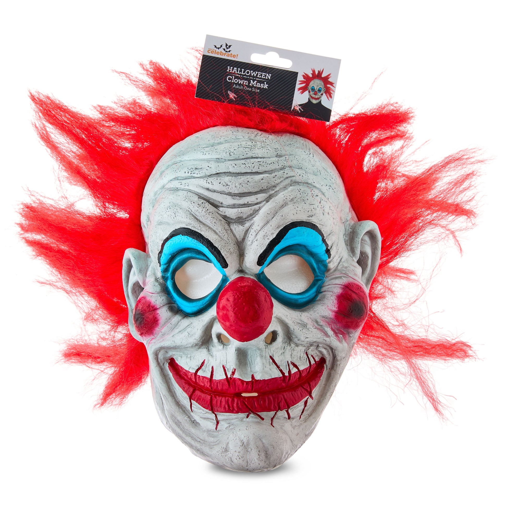 Máscara de Payaso Terrorífico – Accesorio de Halloween para Adultos