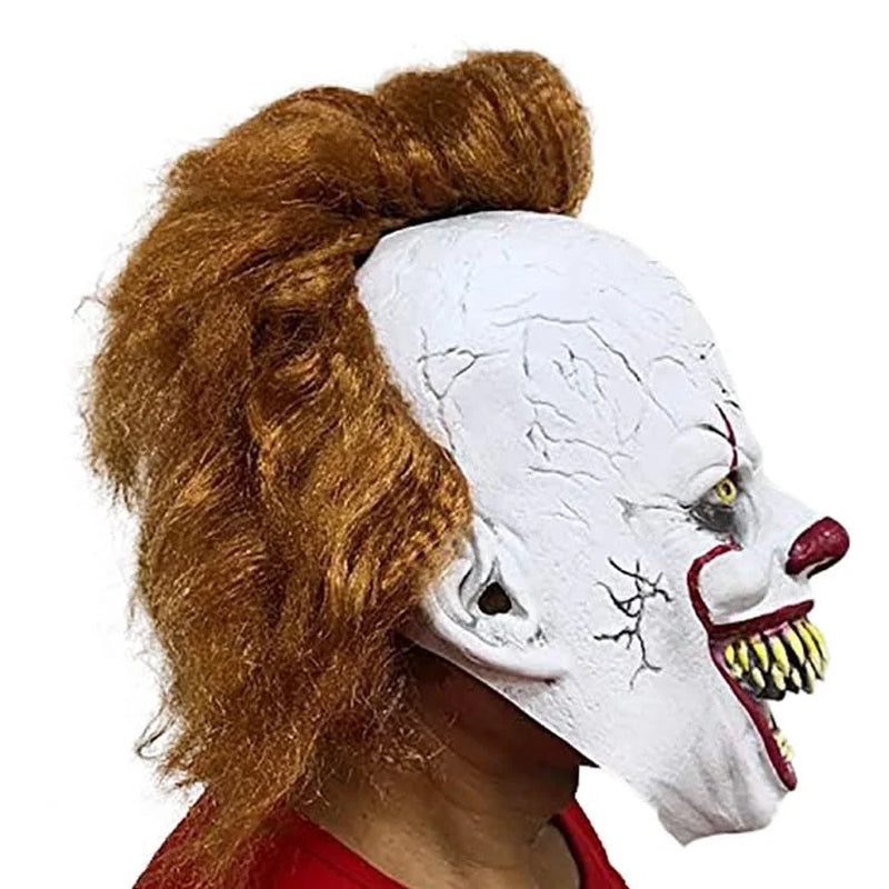 Máscara Realista de Pennywise – Látex Premium para Adultos, Inspirada en IT