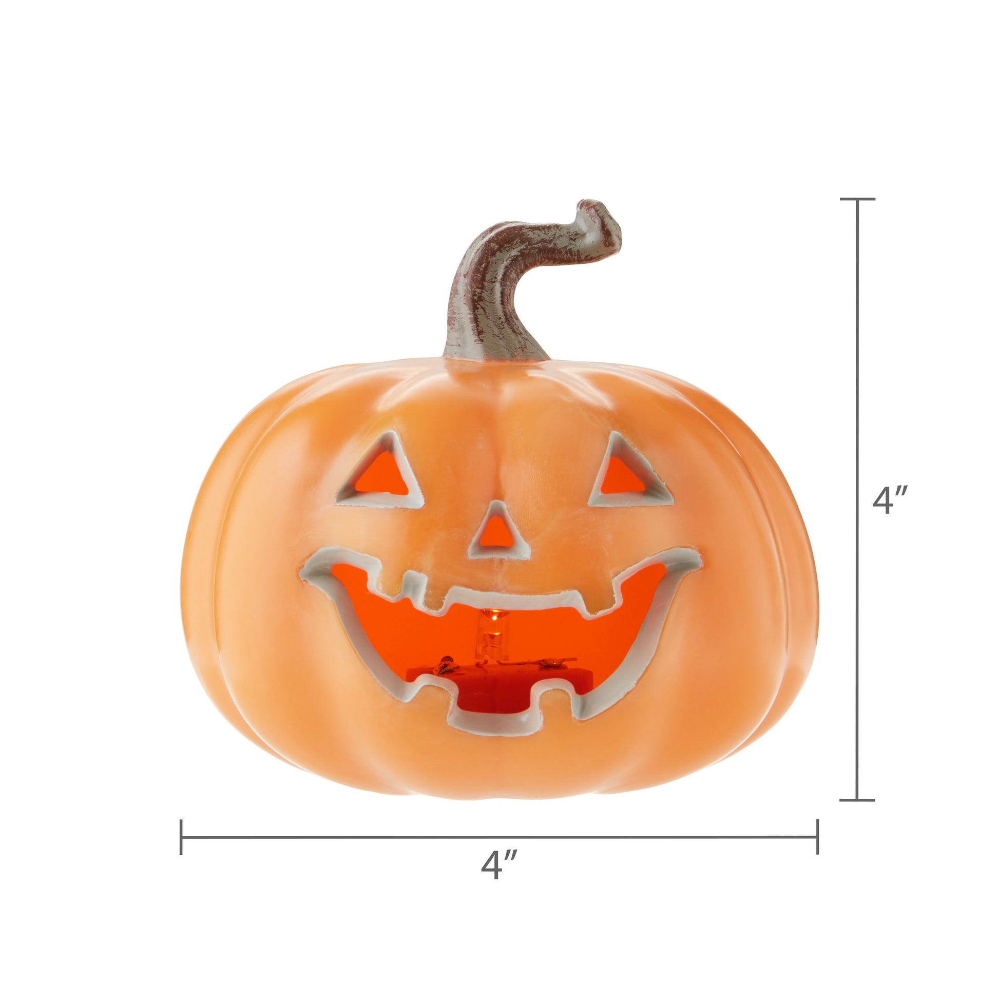 Calabaza de Halloween con Luz LED – Decoración Jack-O’-Lantern Iluminada