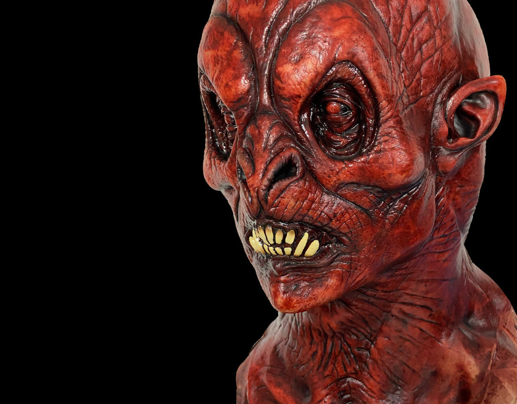 Máscara Demonio Rojo – Látex Premium de Terror para Halloween