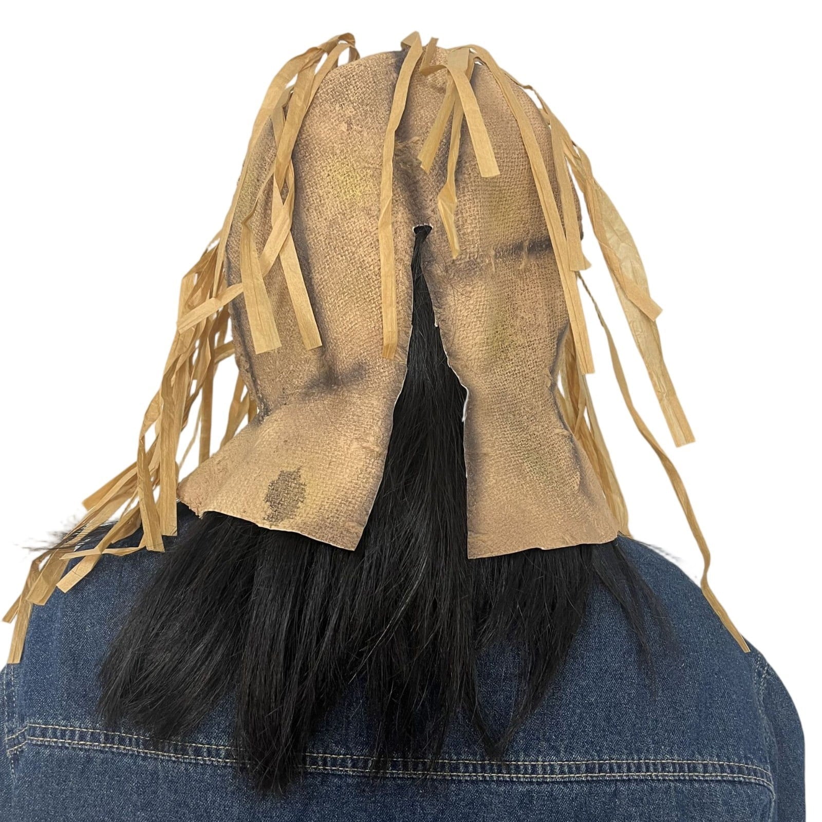 Máscara de Espantapájaros Terrorífico – Látex Completo con Cuerda y Detalles Realistas para Halloween