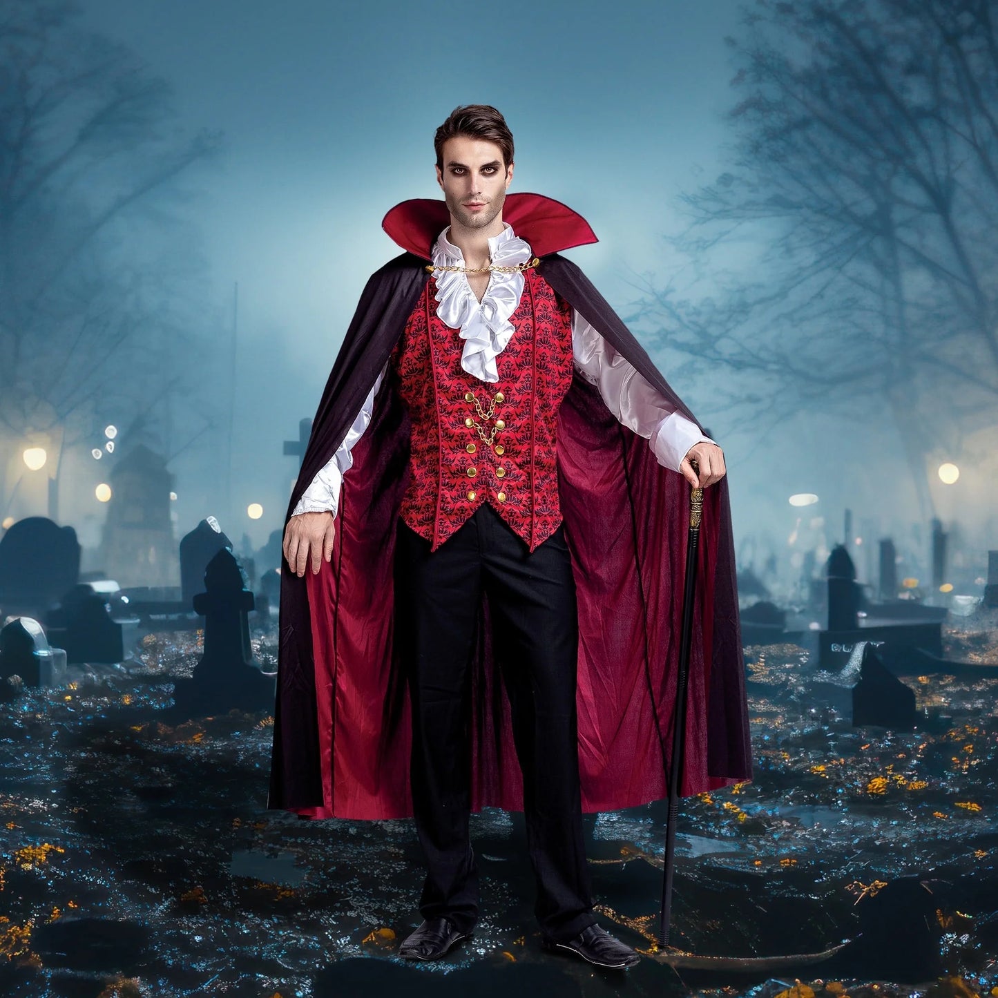 Disfraz de Vampiro Elegante para Adultos