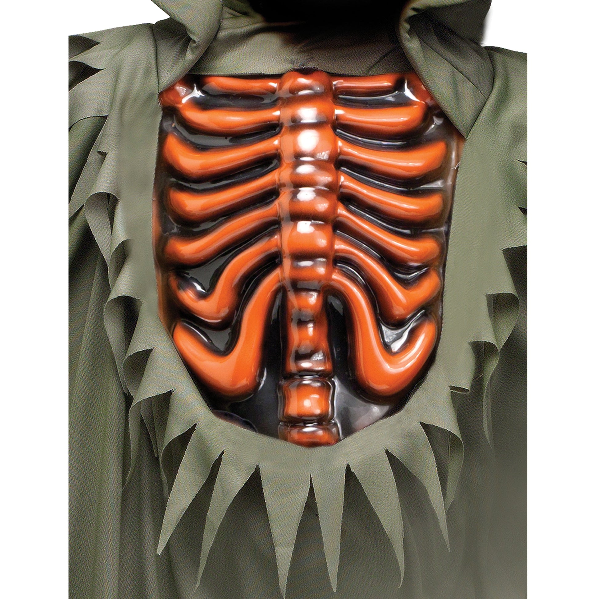 Disfraz Infantil Calabaza Sangrante – Traje Completo de Terror para Halloween con Máscara y Capa