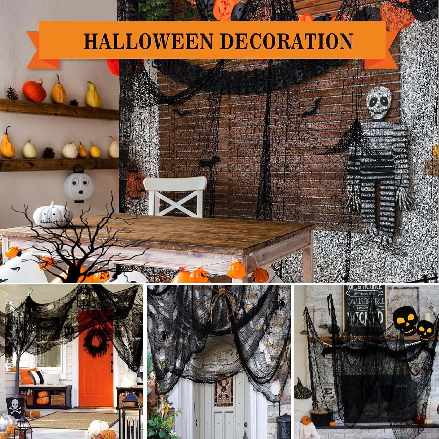 Pack 126 Murciélagos 3D Halloween – Decoración Adhesiva para Paredes